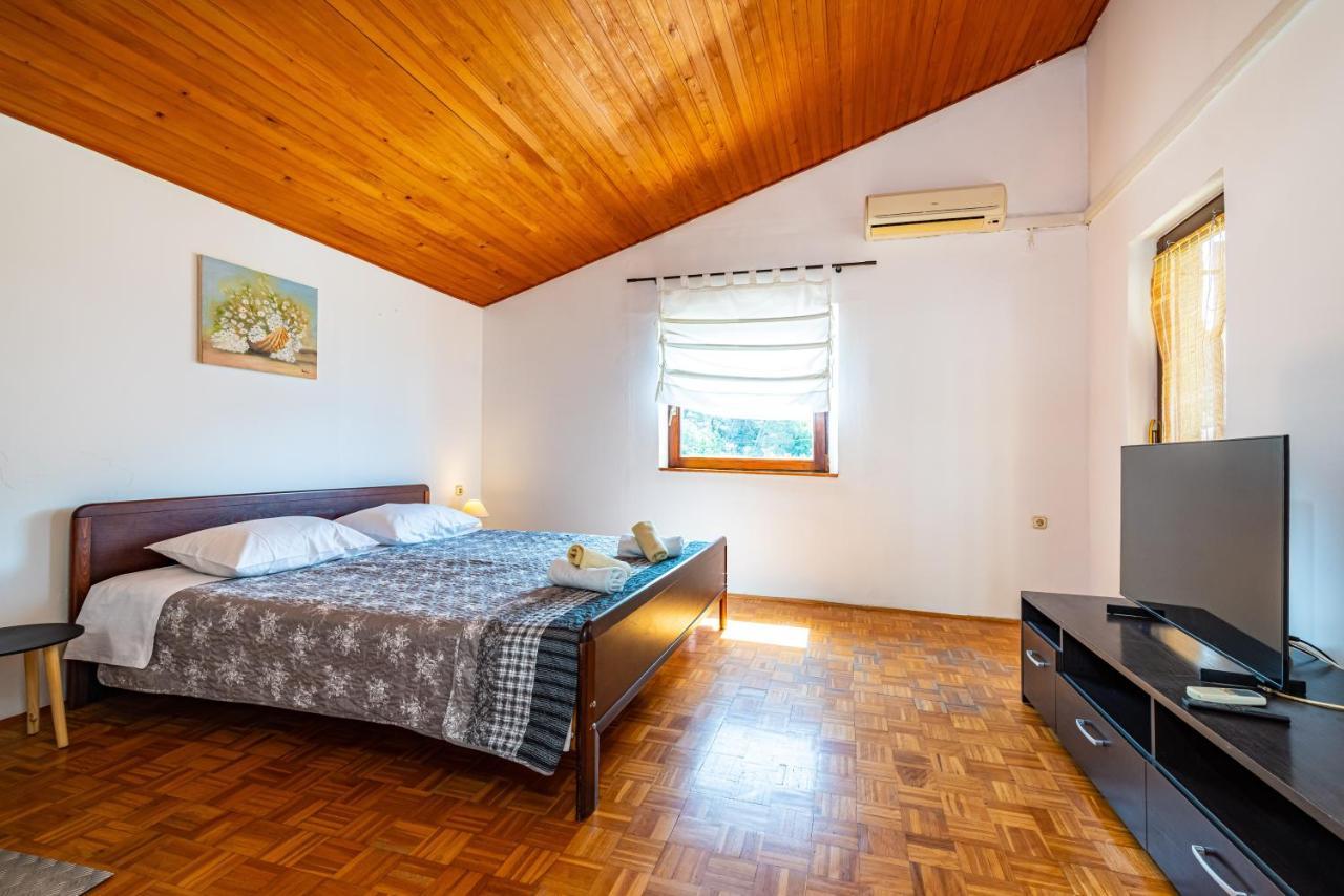 Apartment Sea And Mountain With Pool 诺维格勒达尔马提亚 客房 照片
