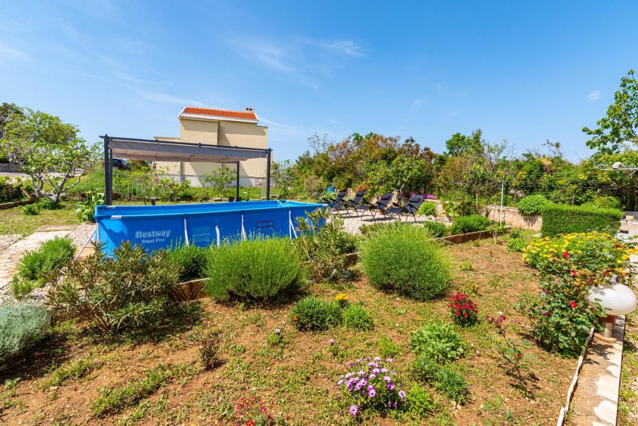 Apartment Sea And Mountain With Pool 诺维格勒达尔马提亚 外观 照片
